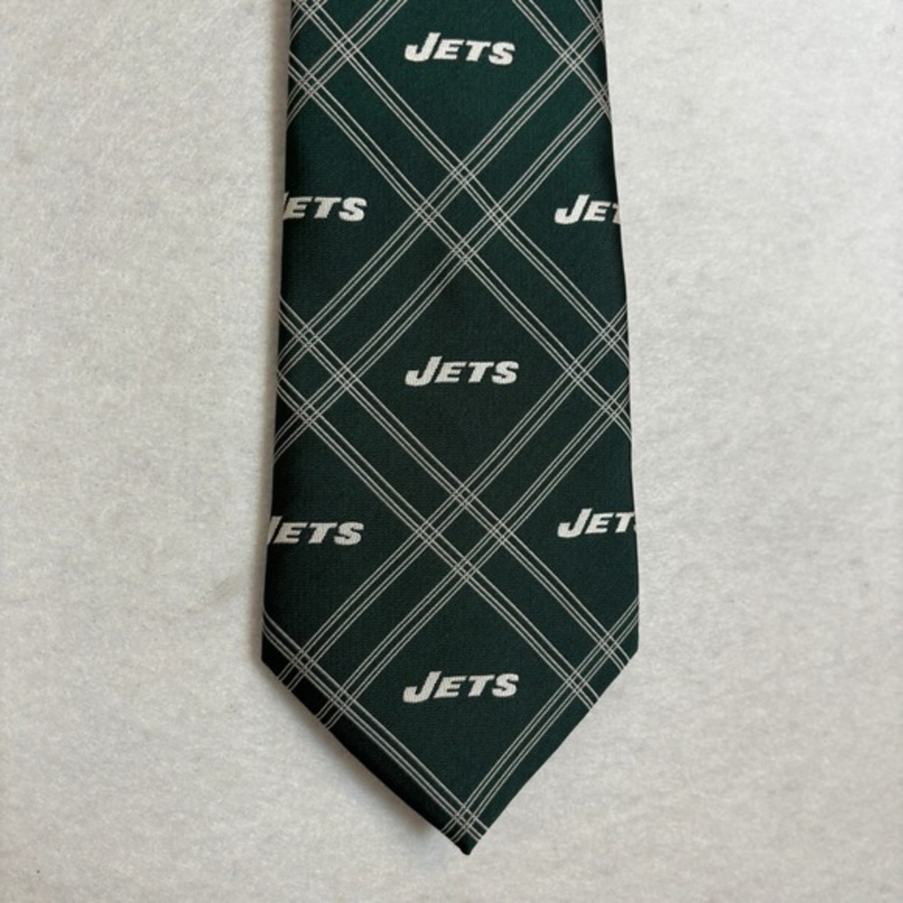 New York Jets Holiday Gift Set - NFL Sweater, Tie & Socks | Christmas Fan Bundle - Picture 10 of 16